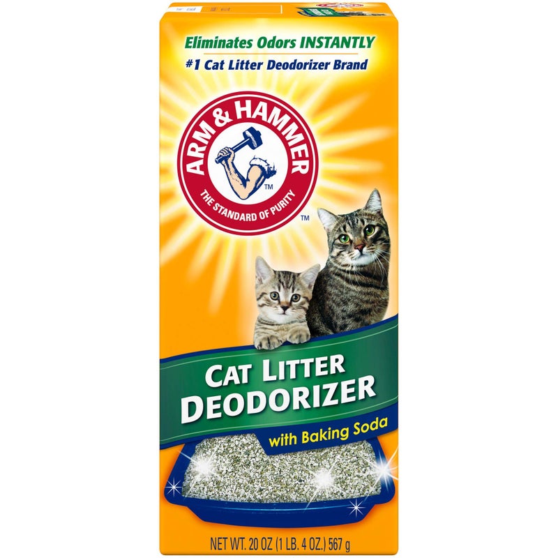 ARM & HAMMER Cat Litter Deodorizer Double Duty, 20 oz, 1 Pack - Image 1