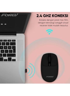 FV-198 Wireless Mouse – 2.4Ghz 1600DPI 4 Buttons -10m Range | Pink - pzsku/Z789B3282C28288727C1EZ/45/_/1729598528/8fee70c7-e099-4bed-9ffd-cfd52020b876