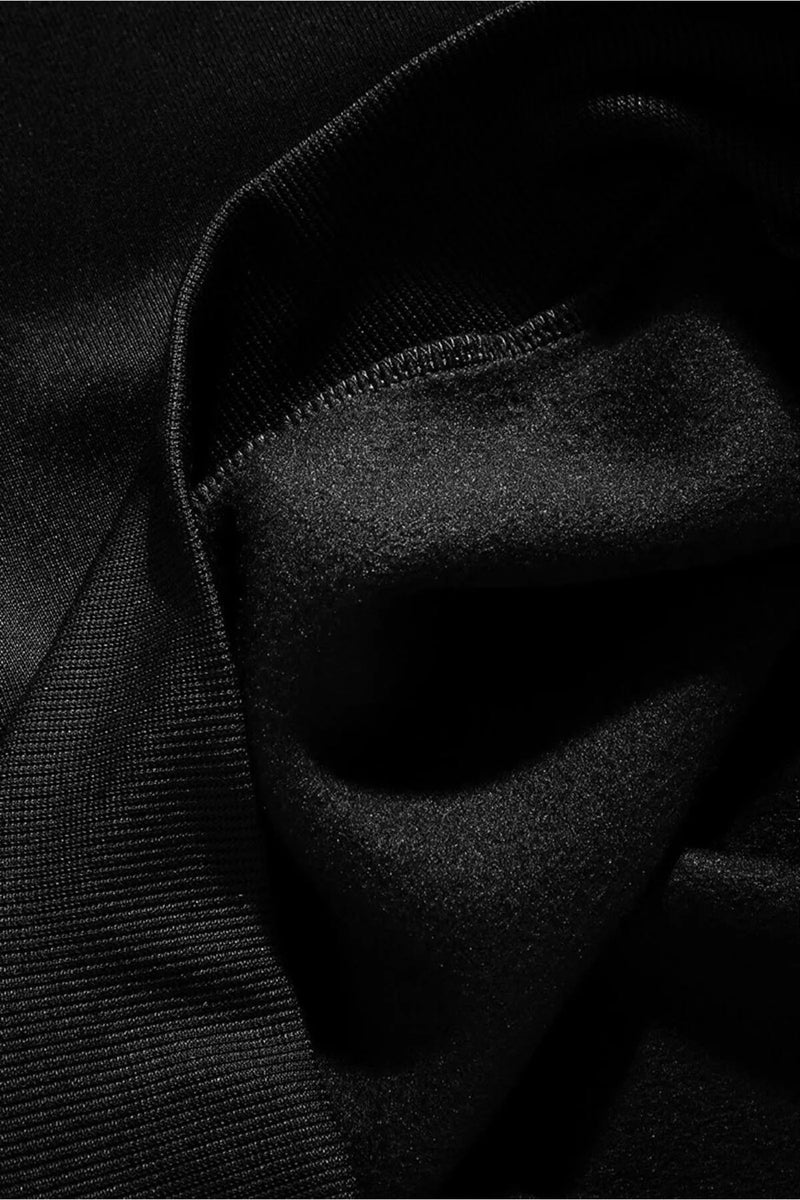 The Wert Unisex Zenitsu Design Front Back Printed Regular Fit Black Sweatshirt - Image 3