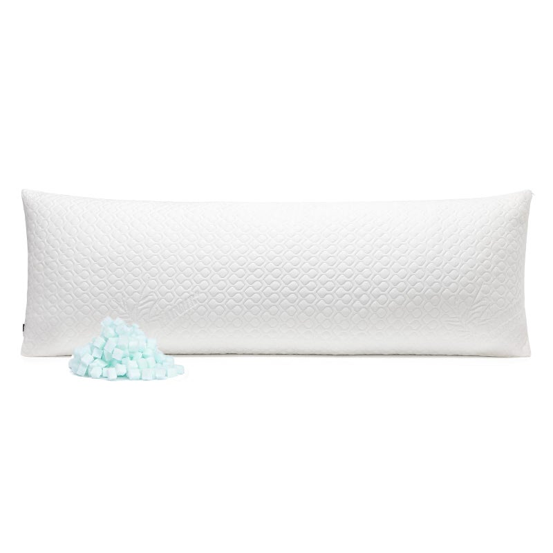 Rainmr Extra Long Body Pillow Cubies Memory Foam 150x50cm  Anime Body Pillow Insert for Adults  with Cooling Cover Huggable Pillows 20x60 inches