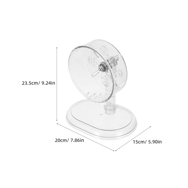 Hamster Exercise Wheel: 15cm Quiet Hamster Running Wheel With Stand For Gerbils Mice Small Animals Accessories - Image 4