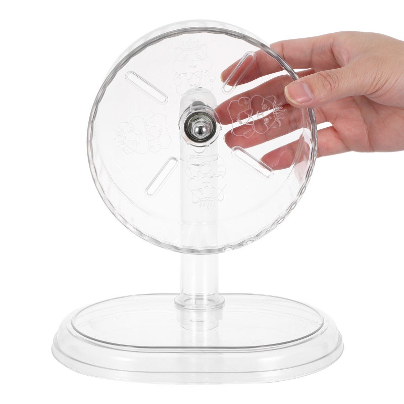 Hamster Exercise Wheel: 15cm Quiet Hamster Running Wheel With Stand For Gerbils Mice Small Animals Accessories - Image 3