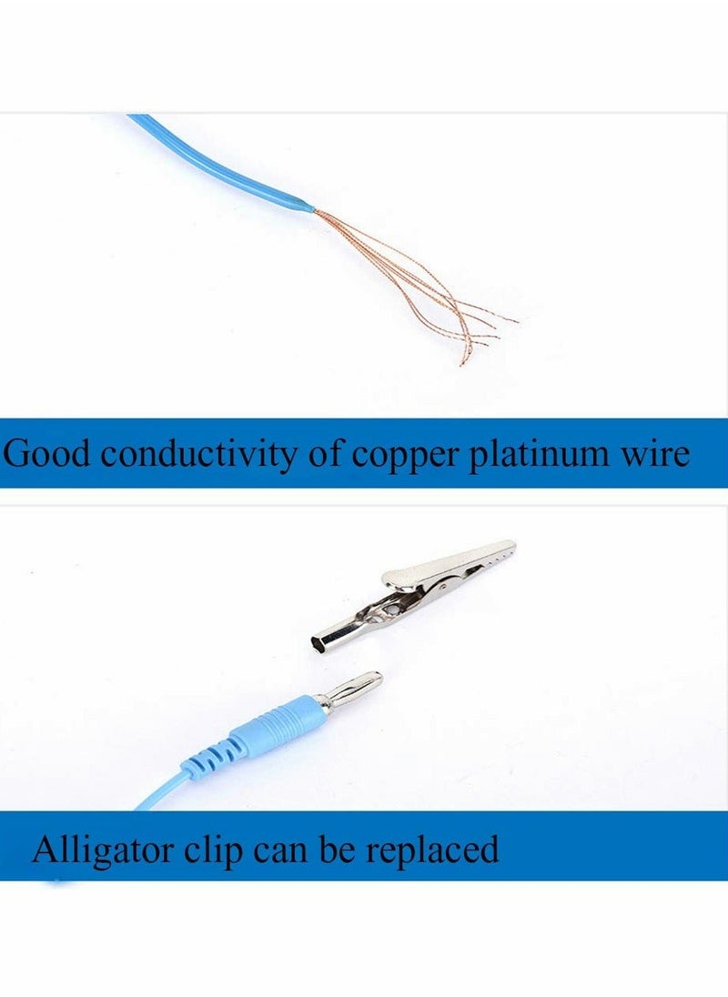 Generic - Static Ring, Antistatic Wrist Strap, Wired Anti-static Wrist Strap, Anti-static Bracelet, Static Belt, Wrist Strap, Adjustable Esd Wrist Band Fits, for Working On Sensitive Electronic Devices(6 Pack) - Image 1