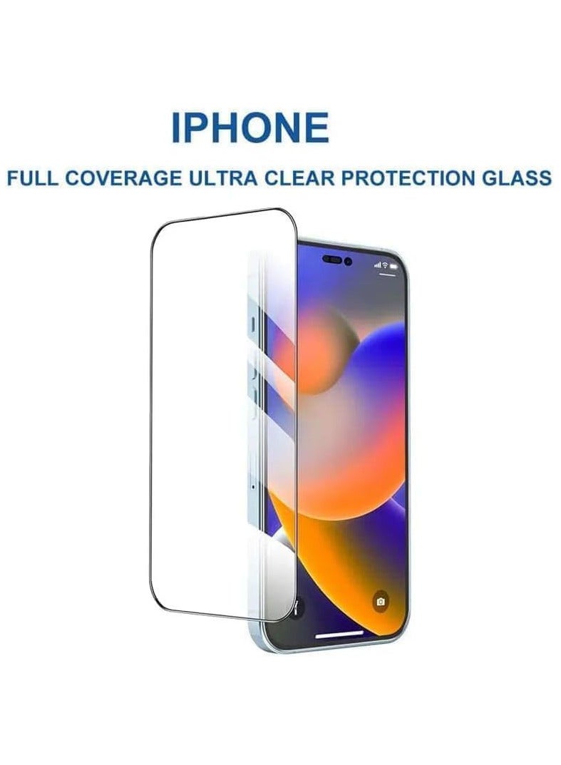 ليتو واقي شاشة Lito 300C من الزجاج المقوى، مضاد لبصمات الأصابع، حماية كاملة للشاشة لجهاز ايفون 16 برو ماكس - Image 4