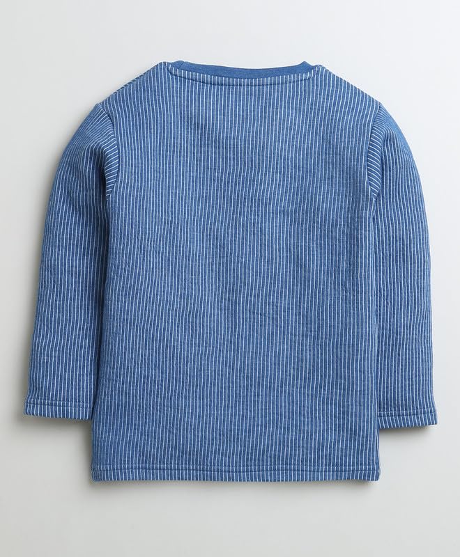 BUMZEE Boys Cotton Regular Fit Full Sleeves Thermal T-Shirts Pack of 2 (Peb9624) - Image 3