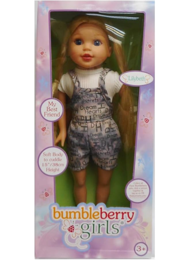 Lotus Bumbleberry Miss Lilybrth 15" Soft Bodied Doll Huggable Doll For Girls  - Image 1