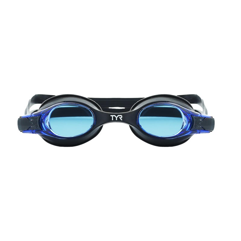 TYR Kids Swimple Swim Goggle, Black/Blue - Image 1