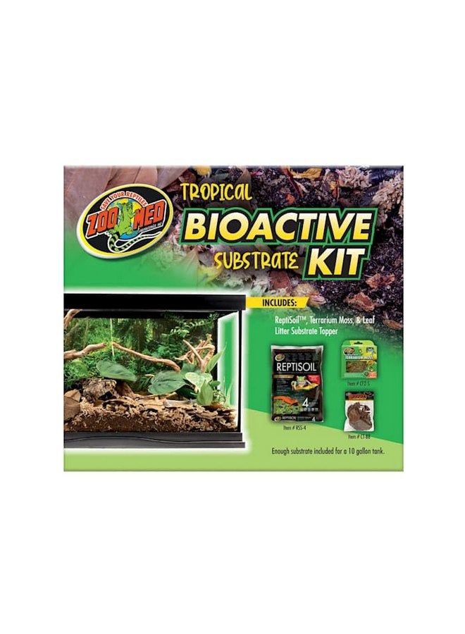 زوو ميد مجموعة Zoo Med Tropical Bioactive Substrate للأحواض المائية - Image 4