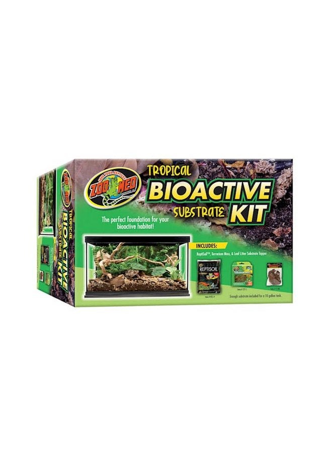 زوو ميد مجموعة Zoo Med Tropical Bioactive Substrate للأحواض المائية - Image 3