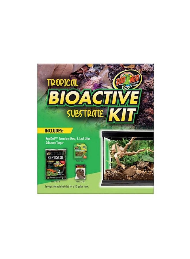 زوو ميد مجموعة Zoo Med Tropical Bioactive Substrate للأحواض المائية - Image 5