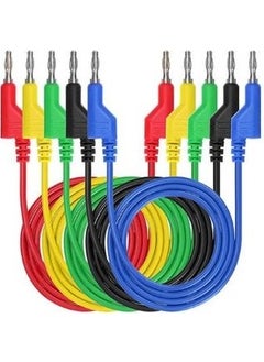 AYT P1036 5 Colors 1 Meter 1000 Volt 19 Ampere Multimeter Test Leads Cable Kit Probe  - Image 1