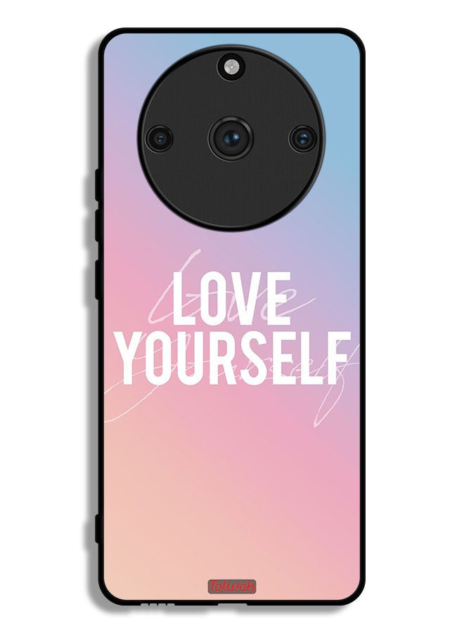 Tolwak Realme 11 Pro Plus Protective Case Cover Love Yourself - Image 1