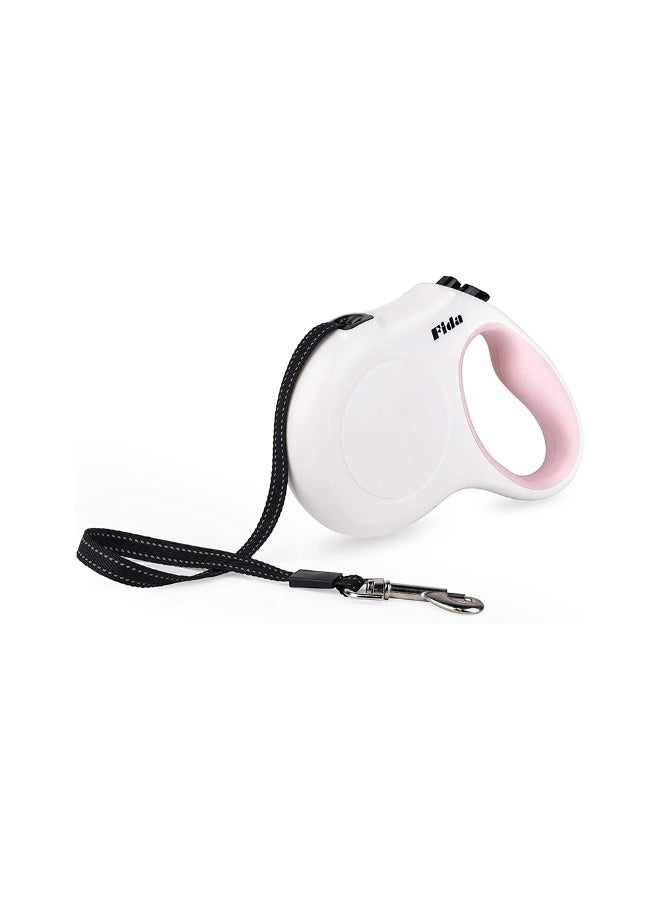 Fida JFA Series Retractable Dog Leash - Medium - White