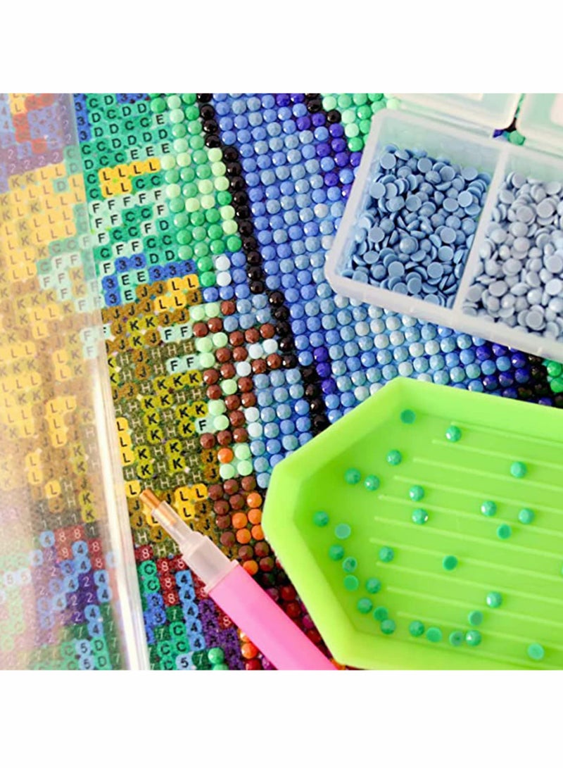 5D DIY Diamond Painting Kits for Kids and Adults, Full Drill Crystal Art Beads Craft, Beginner Friendly, Home Wall Decor, Holiday Gift (Panda Design, 16 x 12 inch) - Image 4