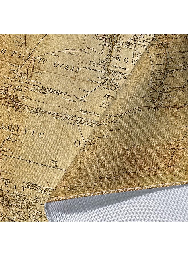 إيروريكس خريطة العالم القديمة، نسيج توزيع جغرافي لخريطة العالم القديمة، ملصق خريطة العالم التعليمية، أطلس تاريخي بني، للجدار، غرفة النوم، غرفة المعيشة، المكتب، 60 × 40 بوصة - Image 5