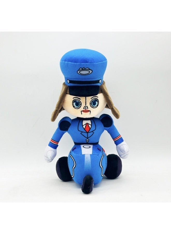 general The electric state plush toy police female character doll cute plush toy the best gift for family and friends - Image 1