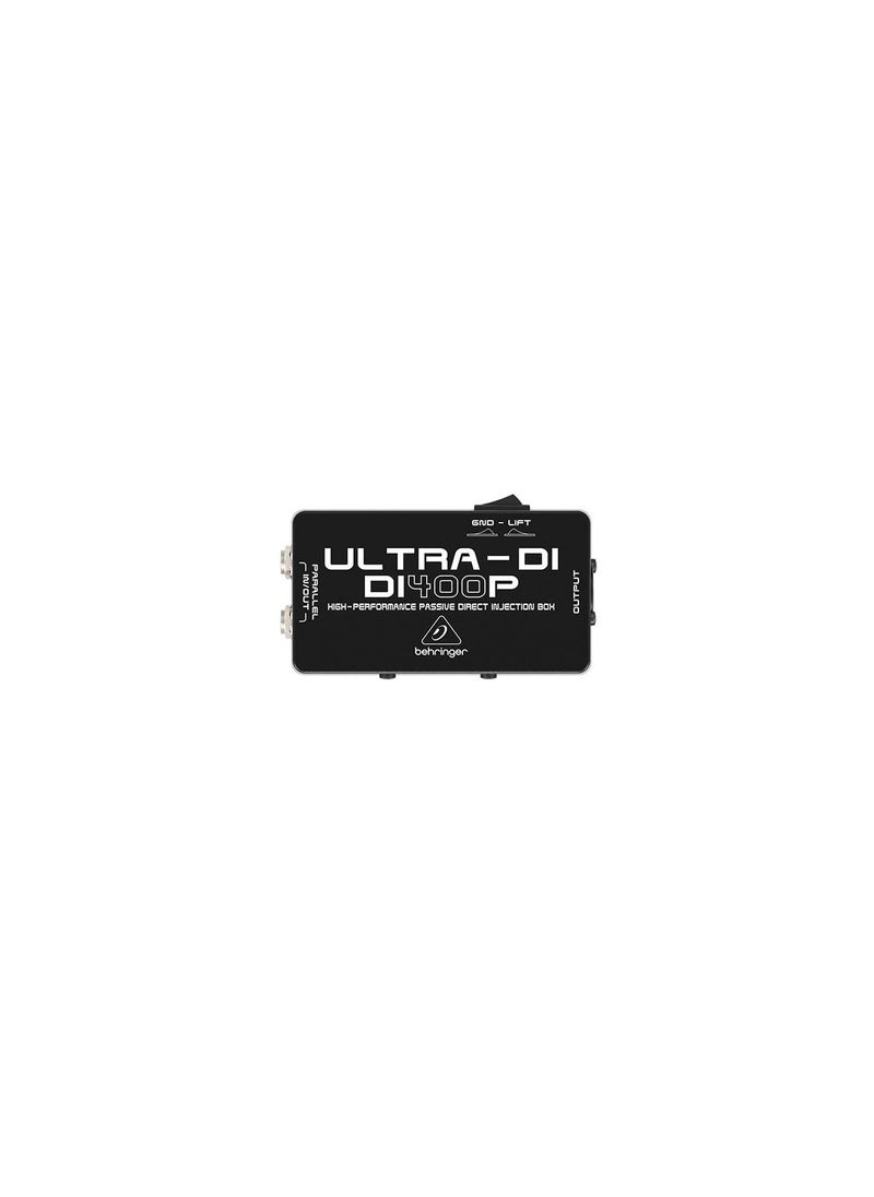 behringer Behringer Ultra-DI DI400P High-Performance Passive DI-Box  - Image 2