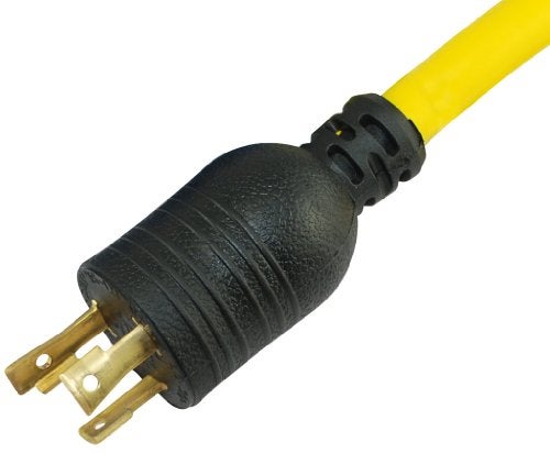 Conntek 15825 1.5-Feet, 30-Amp RV Generator Adapter for Model L5-30P Locking Plug to RV 30-Amp Ergo Grip Connector with Power Indicator - Image 3