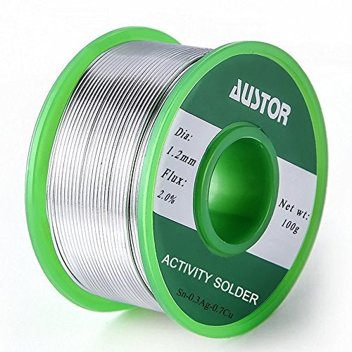 AUSTOR 1.2mm Lead Free Solder Wire with Rosin Core - Image 1
