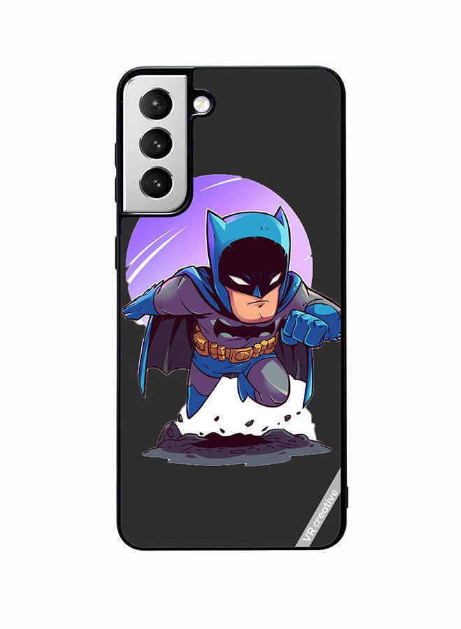 VR CREATIVE Protective Case Cover For Samsung Galaxy S22 Plus 5G Desugb Superhero Batman Design Multicolour - Image 1