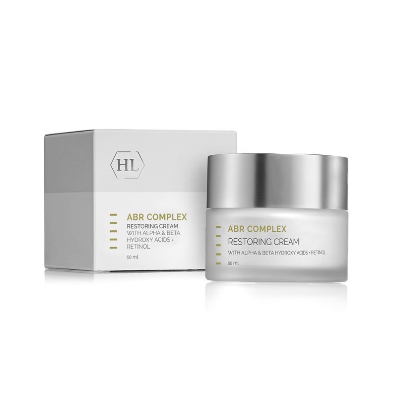 HL Holy Land Cosmetics ABR Complex Restoring Night Cream with Retinol Alpha Hydroxy Acids and Salicylic Acid 17 floz