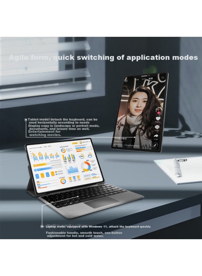 Jumper 12-inch Hd Screen Win11 Tablet Business Office 2-in-1 Laptop Tablet Computer Ezpad V12pro 12512 - Image 2