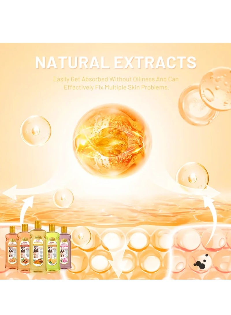 Aichun beauty 600ML Super Whitening Carrot Multi Purpose Hair and Skin Carrot Underarm Thigh Body Skin Whitening Remove Pigmentation Firming Moisturizing Smooth Skincare Essential Oil For Women and Men - Image 5