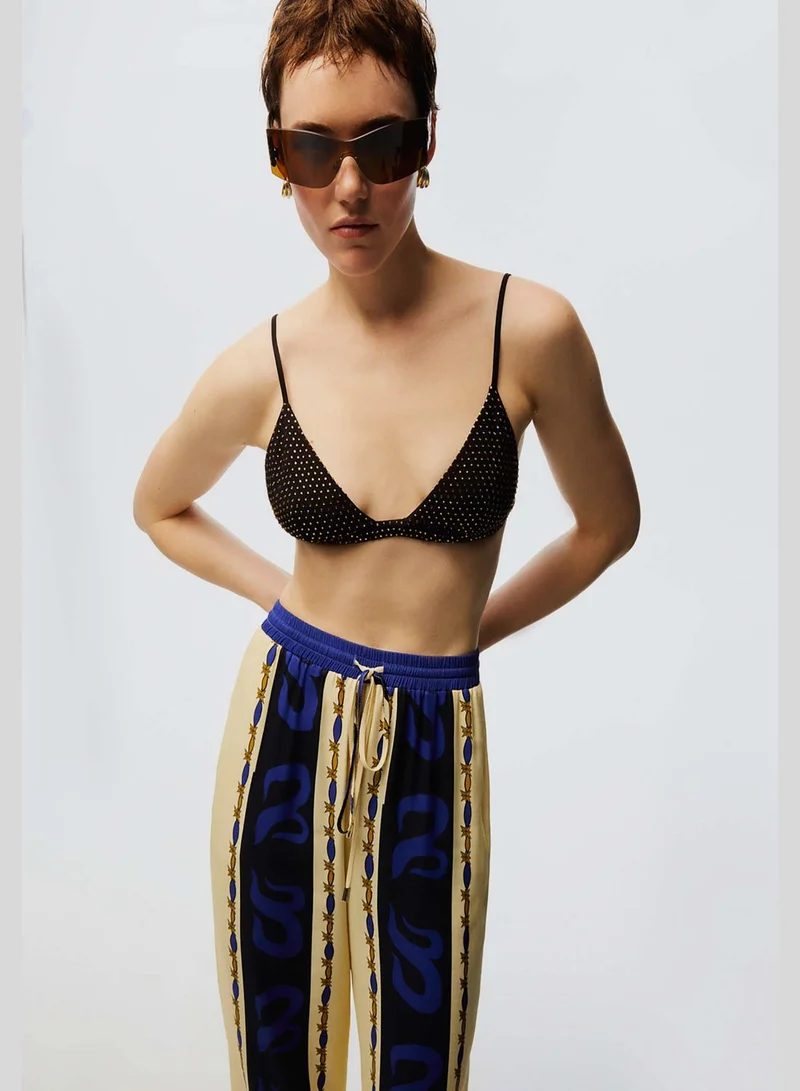 Nocturne Wide Leg High Waist Pants