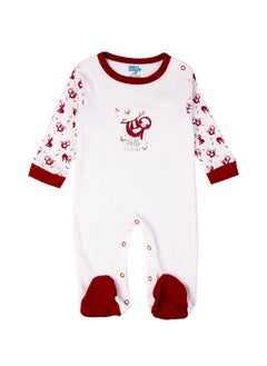 5 Piece Unisex 100% Cotton Gift Set Include Bib, Romper, Mittens, Cap And Sleepsuit/Jumpsuit- Hello Little One - pzsku/Z789D005BF83E069EB798Z/45/_/1713438444/7feee2f7-acc0-45eb-9cd3-586e4c00c311