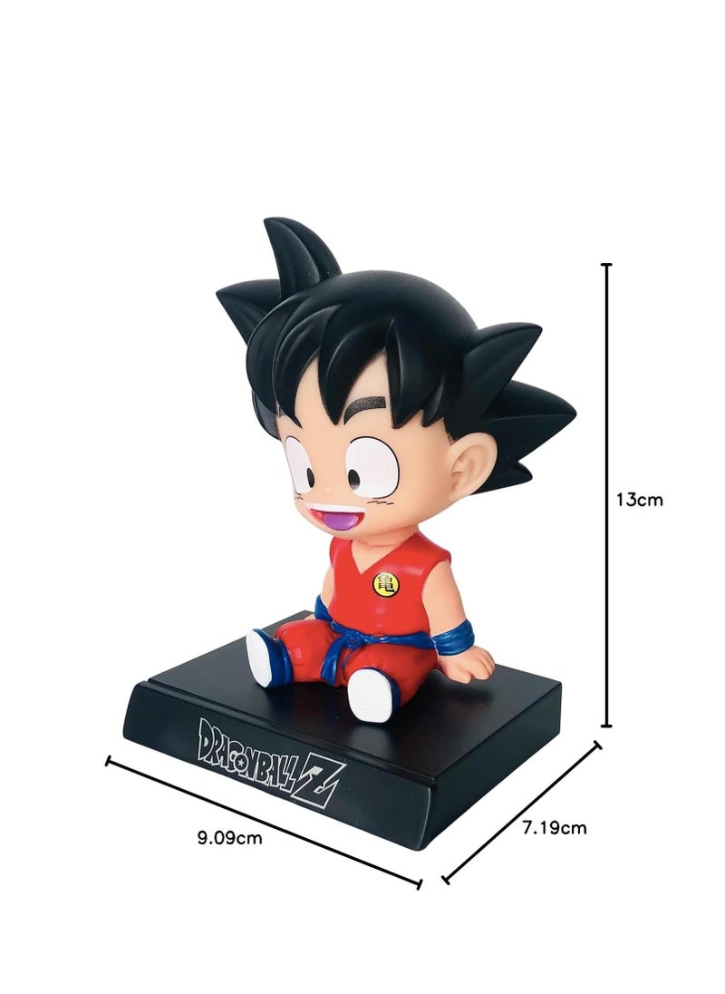 One Piece Dragon Ball Z Figure Shaking Head Mobile Phone Car Holder Modern Design High Quality  - Image 1