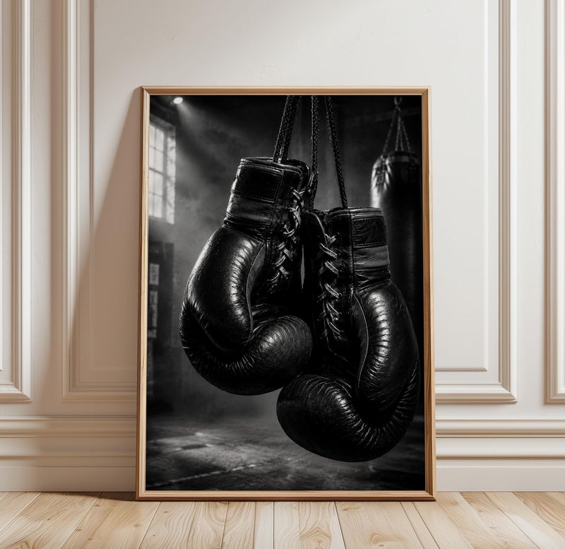 TNESSENTIAL Boxing Poster, Boxing Print, Boxing Wall Art, Boxing Room Decor, Sports Poster, Sports Print, Sports Wall Art, Home Gym Decor - Image 1