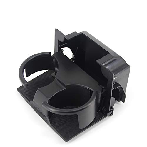 FEXON Cup Holder Replacement for Pathfinder 2005-2012, Xterra 2005-2015, Frontier 2005-2019 fit Rear Seat Center Console Replaces 96965-ZP00C (Black) - Image 1