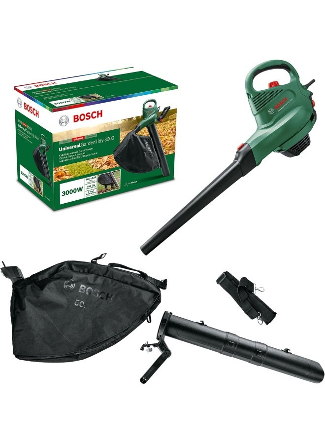 Bosch Electric Leaf Blower and Vacuum UniversalGardenTidy 3000 - Image 1