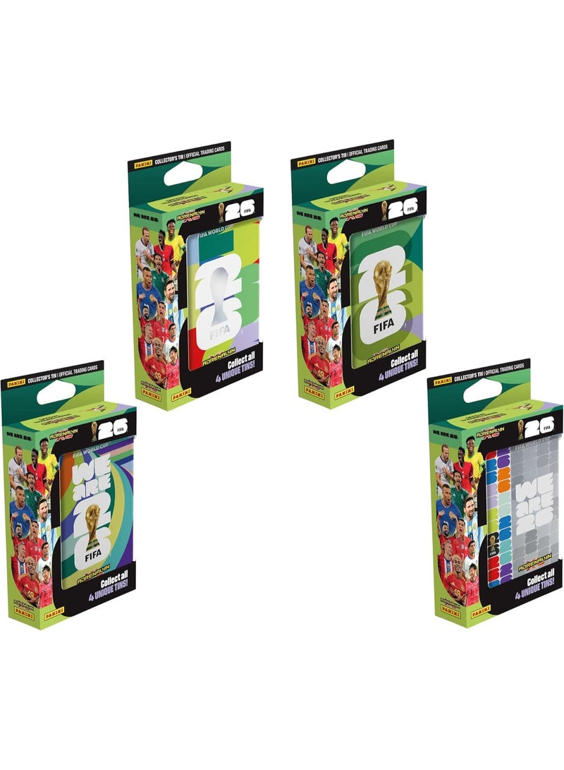 Panini Adrenalyn XL FIFA World Cup 2026 Official Trading Cards Collectible Football Card Game - Mini Tin (Assorted) - Image 1