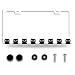 Omw2fyb Personalise Cute Black Cat License Plate Frame Pet Animal License Plate Holder Funny Car Universal Stainless Steel Accessories Cars Decor With Screws 2 Holes Fits Standard Us Vehicles Size 122 X 6 In - Image 2