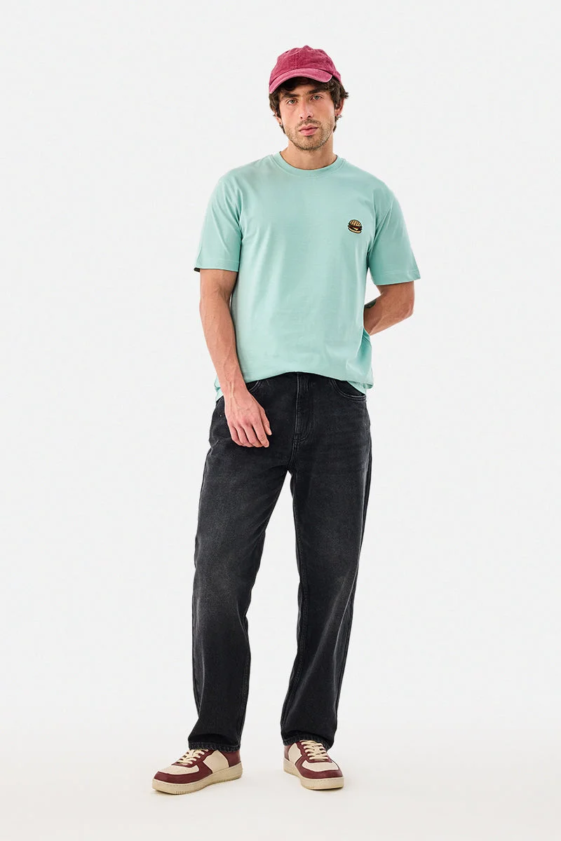 SNITCH Hamburger Embroidered T-Shirt