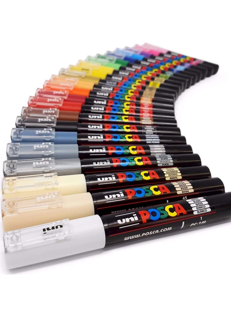 Uni - Posca Marker PC1M 10 Color Set - Image 1