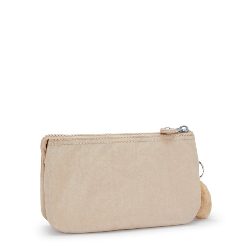 kipling Creativity L Sparkled Beige Large Purse - Image 2