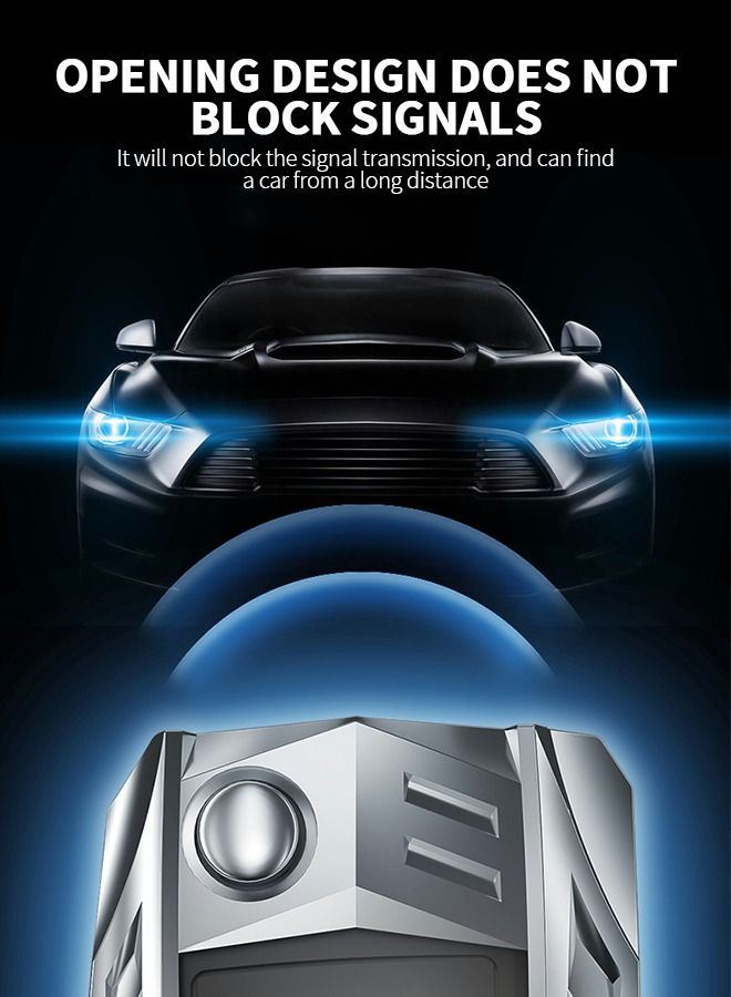 GROIC Zinc Alloy Key fob Cover Keychain, Case Cool Design Compatible for Volkswagen Multiple Models Metal Keycase Smart Fob - Image 3