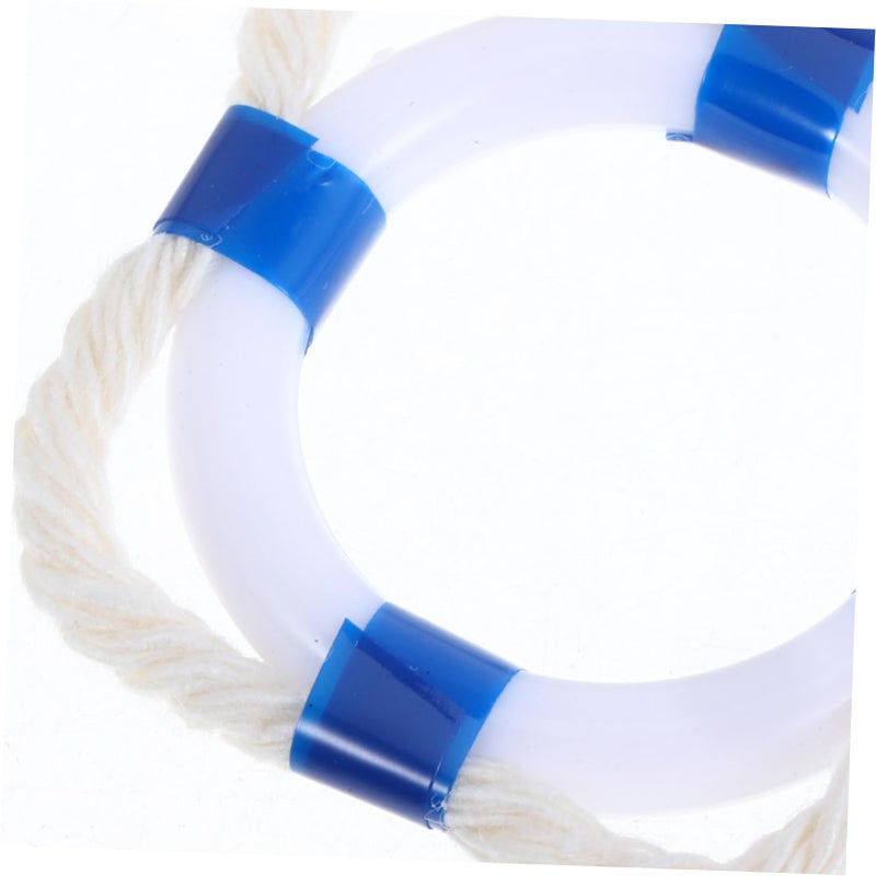 10Pcs Mini Swim Ring Props Small Life Buoy Models Dollhouse Decorations Beach House - Image 4