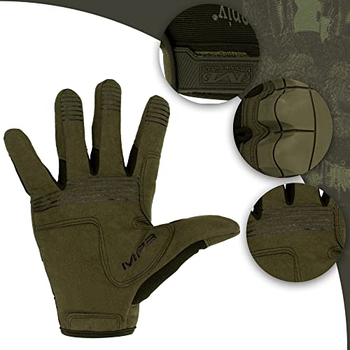 ZaySoo Mechanx Motorcycle Army Shooting Tactical Outdoor Breathable Riding Gloves for Boys & Men - Olive - Image 2