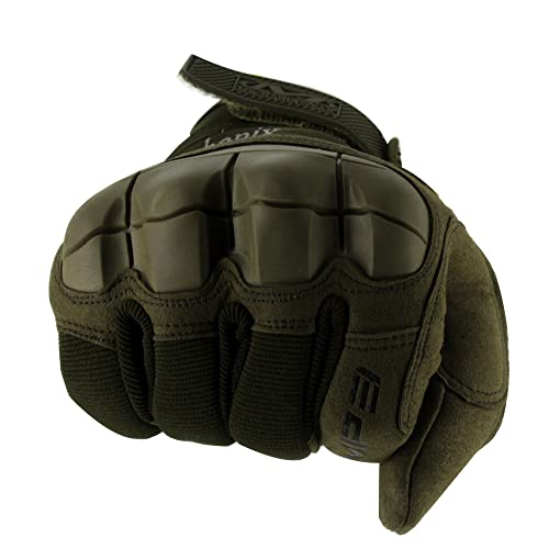 ZaySoo Mechanx Motorcycle Army Shooting Tactical Outdoor Breathable Riding Gloves for Boys & Men - Olive - Image 3