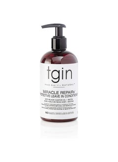 Tgin Miracle Repairx Protective Leave In Conditioner For Natural Hair - Dry Hair - Curly Hair - 13 Oz  - Image 1