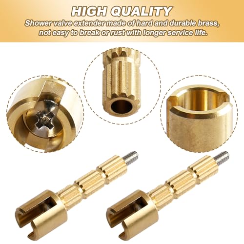 LanKstet for Pfister 970-0770 Plumbing-Equipment Replacement Shower Valve Extender Faucet Handle Stem 2Pcs - Image 4