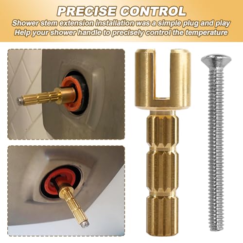LanKstet for Pfister 970-0770 Plumbing-Equipment Replacement Shower Valve Extender Faucet Handle Stem 2Pcs - Image 5