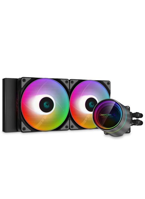 DEEPCOOL Castle 240 EX ARGB Addressable RGB LED CPU Liquid Cooler