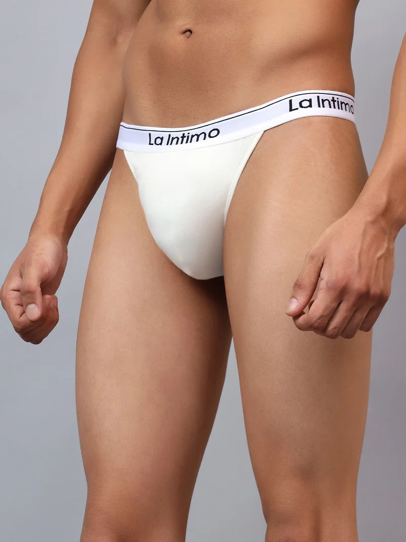 La Intimo Snazzy Soft Wear Thong