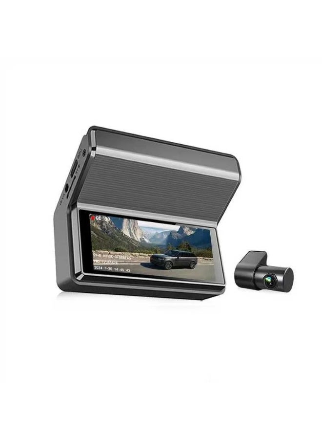 سونيك كاميرا مراقبة مزدوجة للسيارة Sonic Q8 Pro 4K – دقة 4K للأمام و2K للخلف مع نظام GPS 🚗📹 - Image 4