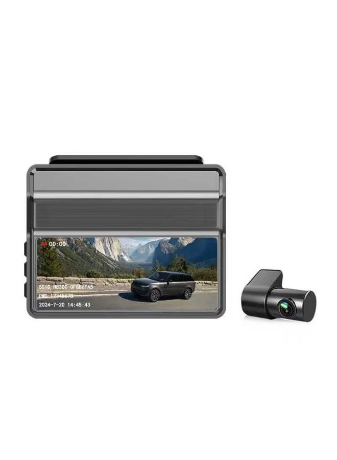 سونيك كاميرا مراقبة مزدوجة للسيارة Sonic Q8 Pro 4K – دقة 4K للأمام و2K للخلف مع نظام GPS 🚗📹 - Image 3