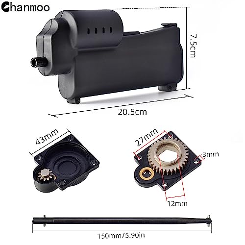 Chanmoo RC Power Starter 70111A 11001 Handheld Electric Start Igniter Nitro Engine Tools for 110 18 Car HSP Accessories Vertex 16 18 21 Cxp Roto Without Battery Amax Himoto Exceed Buggy Truck - Image 5
